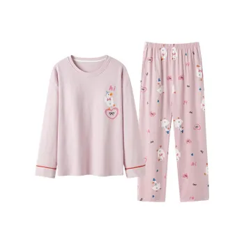 ZAO FU NIAO Pajama Set Women's Soothing Powder