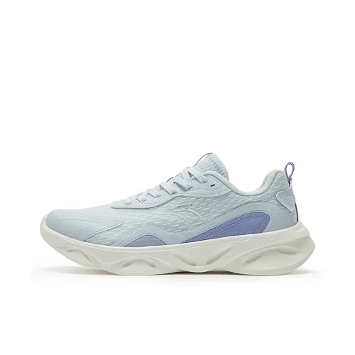 361° Anti Slip Wear Resistant Low Top Casual Running Shoes Women's Blue