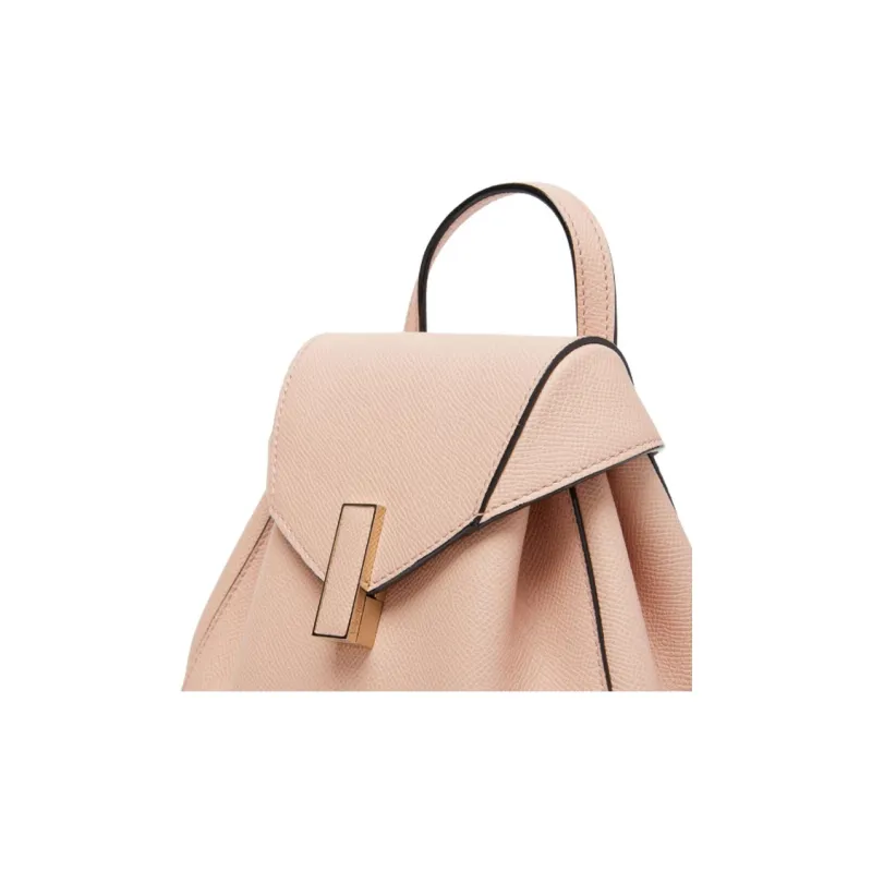 Valextra Iside Calfskin Backpack Mini Women's Pink-6