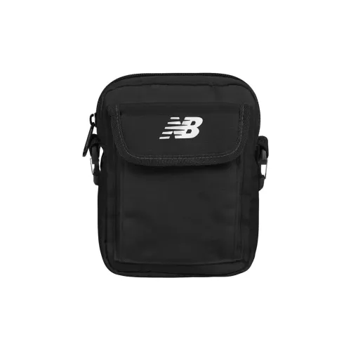 New Balance Print Shoulder Bag Crossbody Bag Small Size Unisex Black