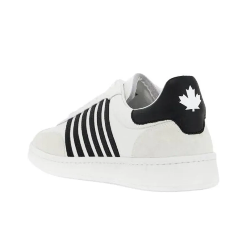 Dsquared2 Round Toe Low Top Sneakers-4