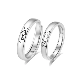 MISS TOOYA S999 Fine Silver Rings Unisex