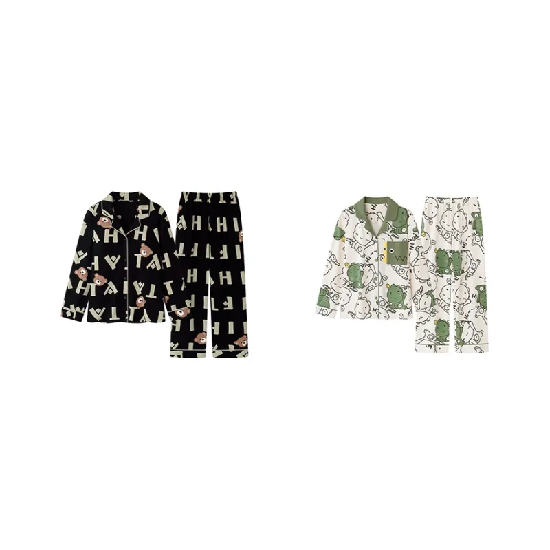 Cotton Gene Pajama Set Unisex Combo Set-39