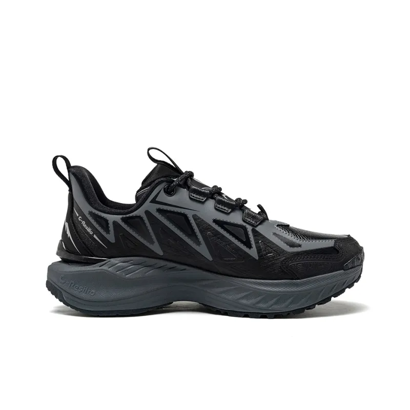 ONEMIX Patrol Mountain Running Shoes Unisex Exploration Black-1