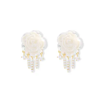 BING STUDIO 925 Silver Needles Earrings Women's