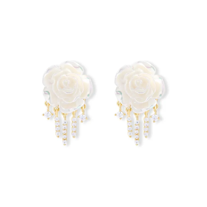 BING STUDIO 925 Silver Needles Earrings Women's-0