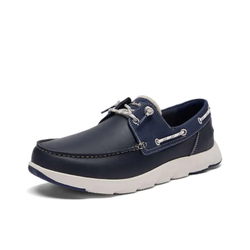 Clarks City Outdoor Collection Boat Shoes Men's Blue-1