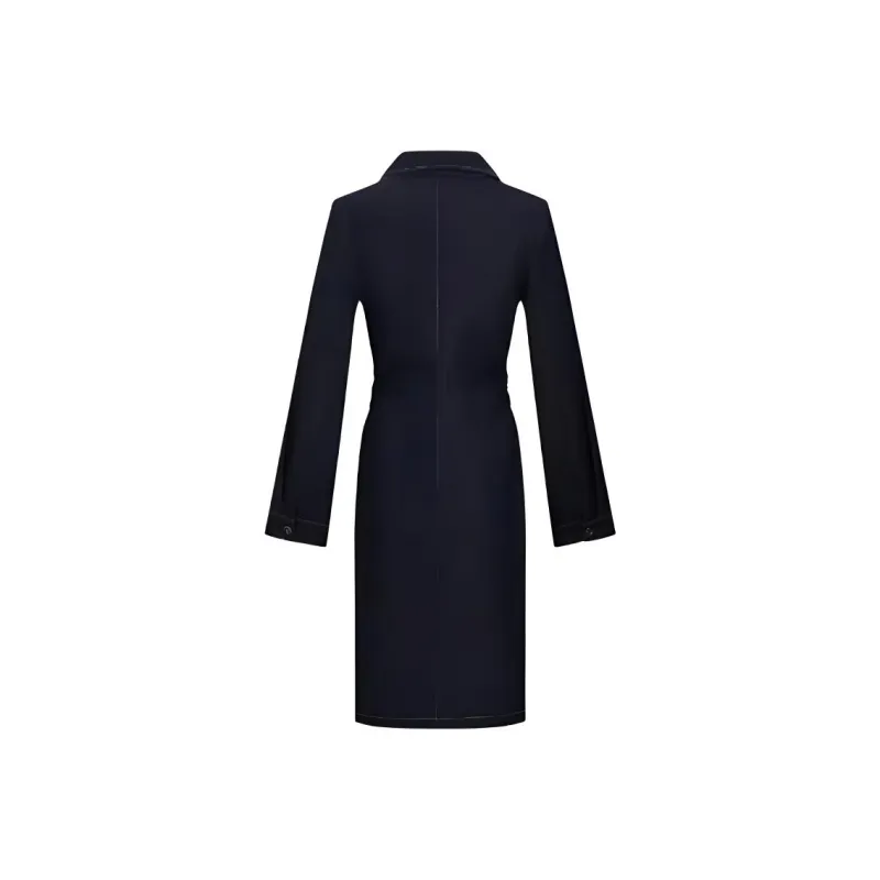URBAN REVIVO Long Sleeved Dress Women's Sky Blue-1