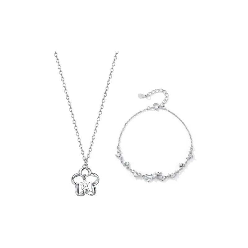 Asia Star 999 Fine Silver Necklaces Women's-3