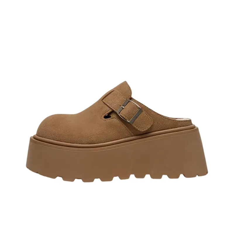 BINGO DUCK Slip Resistant Closed Toe Slippers Women's-4