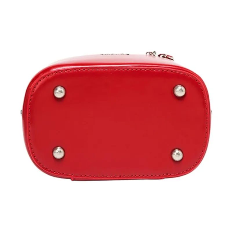 DAPHNE PU Handbag Regular Women's Red-4