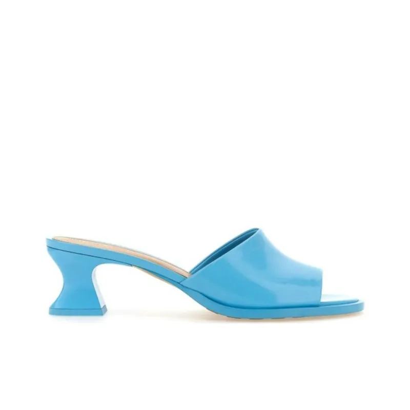 Bottega Veneta Slide Slippers Women's Blue-1