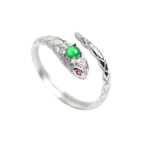 JUPINCUI Ice Glutinous Rings Unisex-7