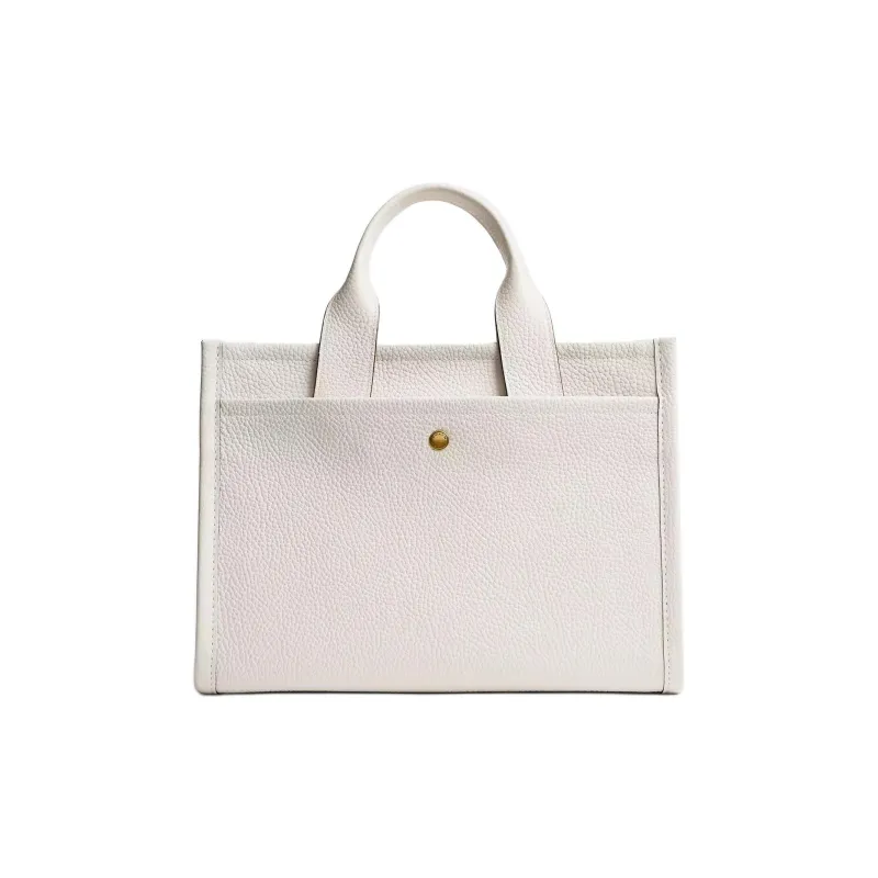 COACH Cargo Leather Tote Bag, Shopping Bag, Shoulder Bag, Crossbody Bag, Handbag Tubas Women's White-2