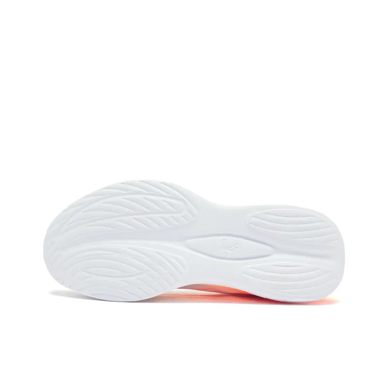 QIAODAN Cushioning Abrasion Resistant Breathable Slip Resistant Low Top Casual Training Running Shoes Men's Orange-4