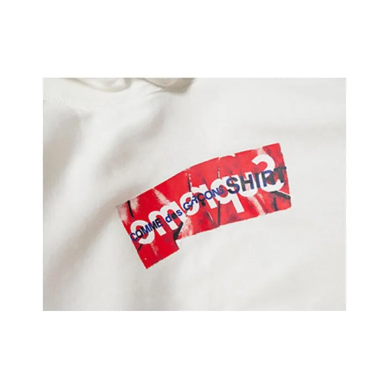 Supreme X Comme Des Garçons Shirt Box Logo T Shirt-1