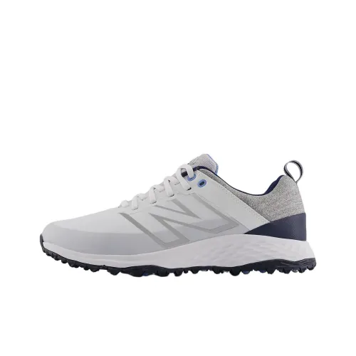 New Balance NB Fresh Foam Contend Anti Slip Wear Resistant Low Top Golf Shoes Men's White Blue