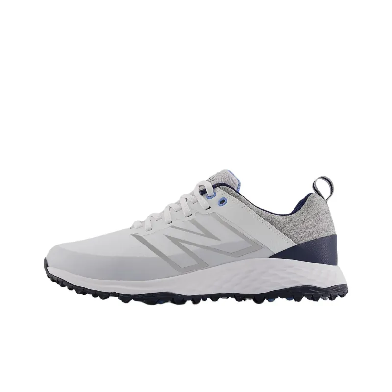 New Balance NB Fresh Foam Contend Anti Slip Wear Resistant Low Top Golf Shoes Men's White Blue-0