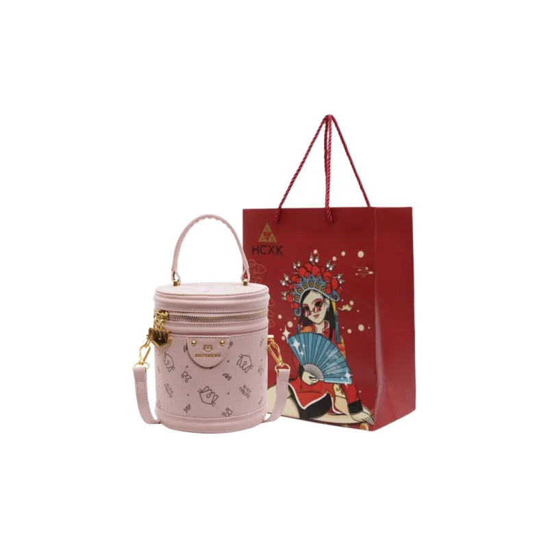 HCXK PU Cylinder Bag Shoulder Bag Crossbody Bag Handbag Women's Multicolor-6