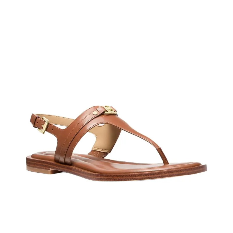 MICHAEL KORS Mandy One Strap Sandals Women's Brown-2