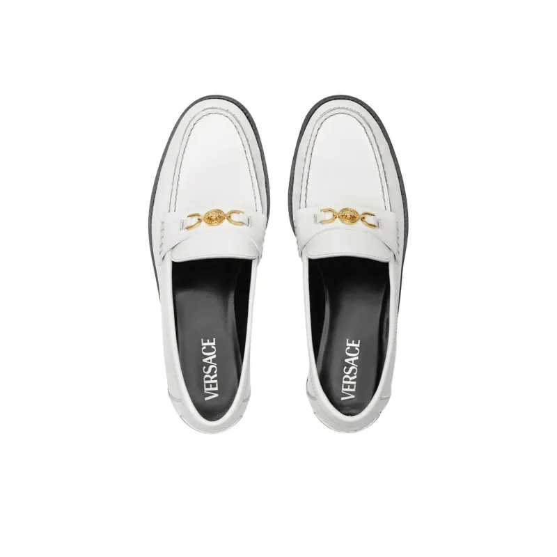 FANSIZHE Medusa '95 Loafers Women's White-3
