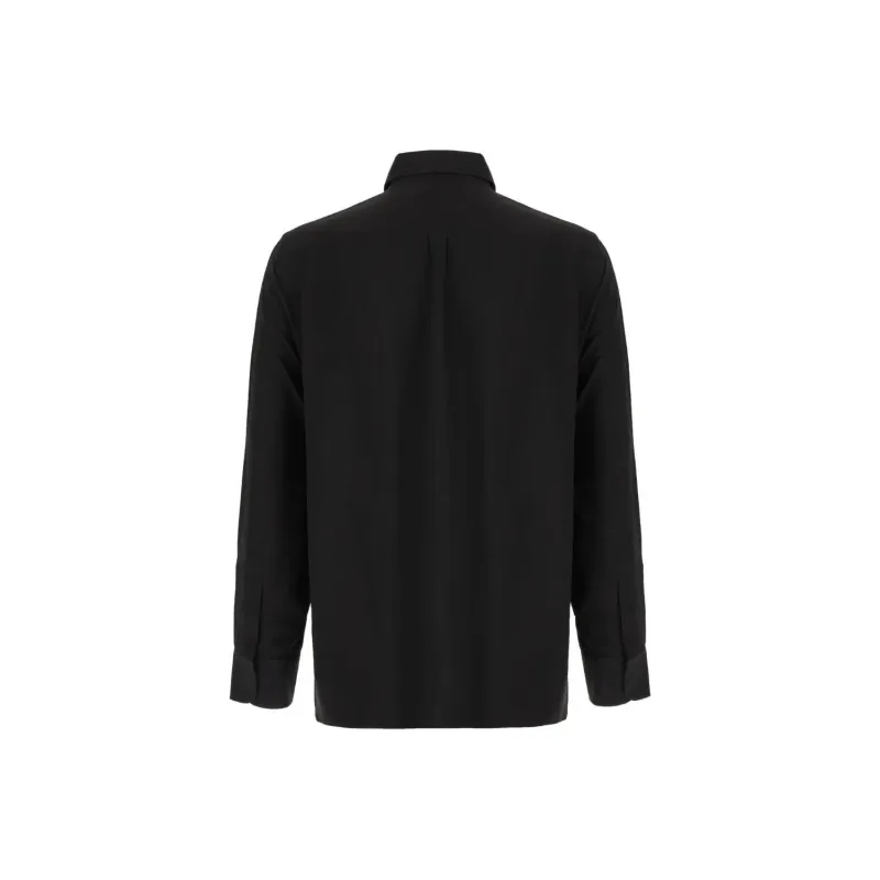 Givenchy Collared Long Sleeve Shirt-1