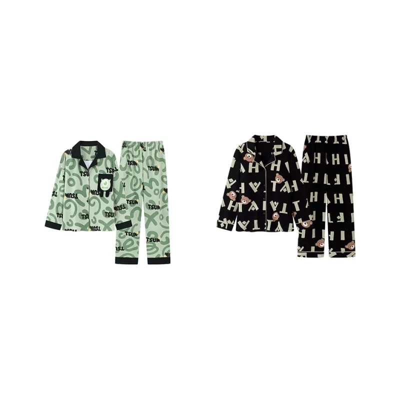 Cotton Gene Pajama Set Unisex Combo Set-37