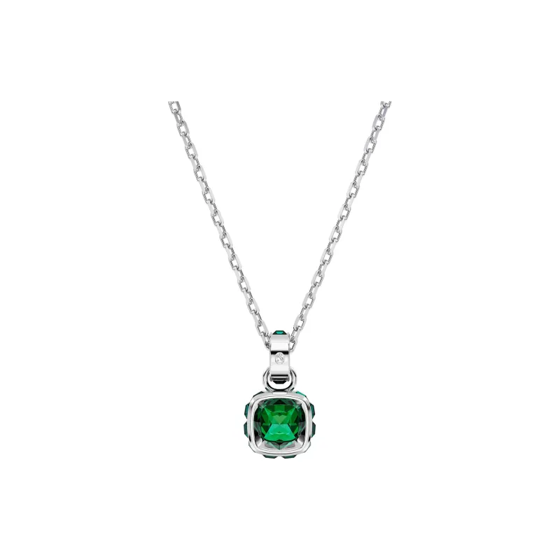 Swarovski Birthstone Necklaces Women's Green-1
