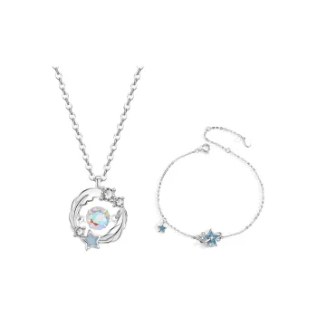 Kelanxi 999 Fine Silver Necklaces Women's
