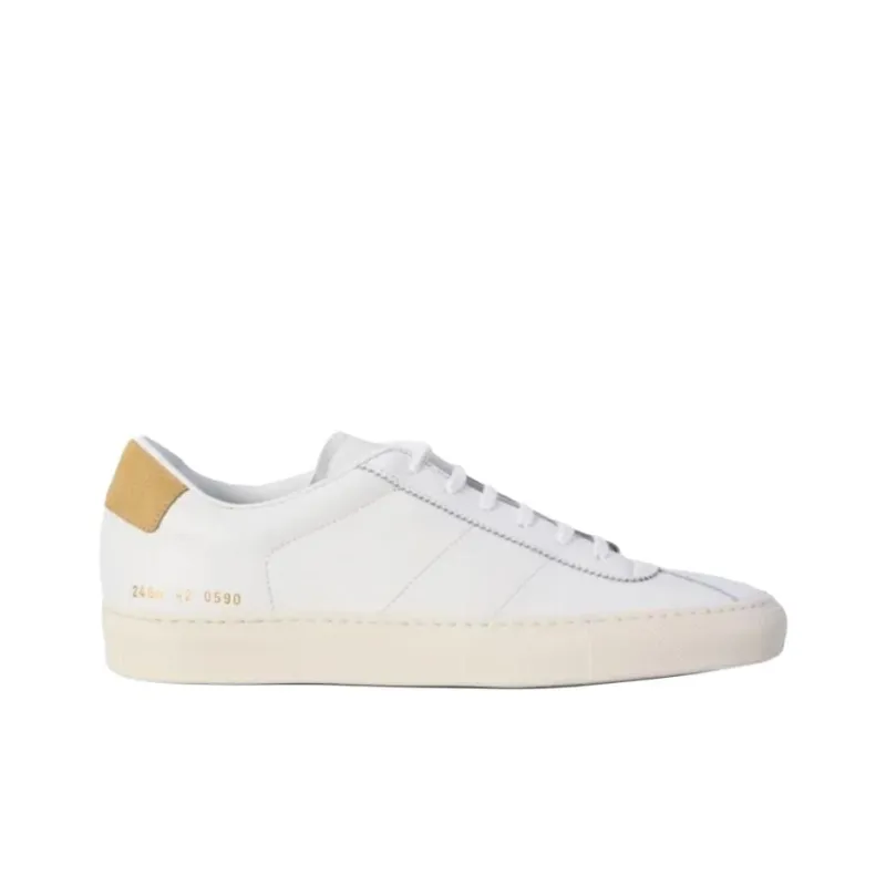 COMMON PROJECTS Tennis Classic Low Top Skateboard Shoes Men's White-1