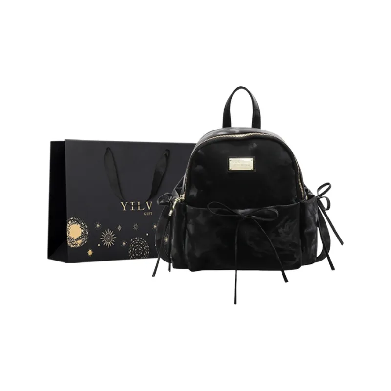Yi Brigade PU Backpack Regular Women's Ecru/Silver/Pink/Black-12