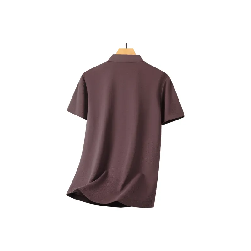 Red bean Polo Shirts Men-9