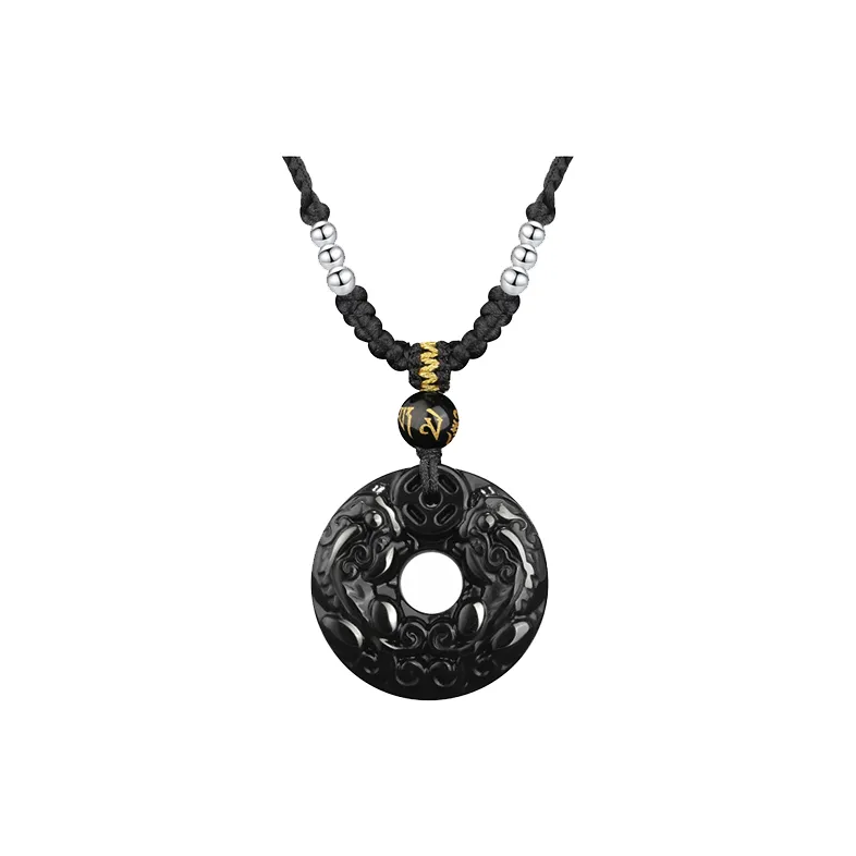 ZHOUBAIFU Agate Necklaces Unisex-0