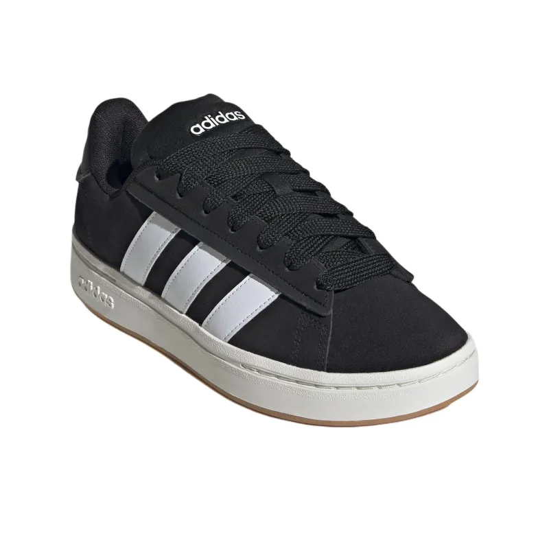 Adidas GRAND COURT ALPHA Low Top Skateboard Shoes Women's Black White-3