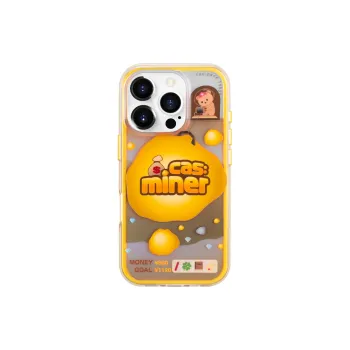 Shell Space TPU Material Original Casminer Magnetic Phone Cases Compatibility Apple 16/15/14 Pro Max Minimalist Trend