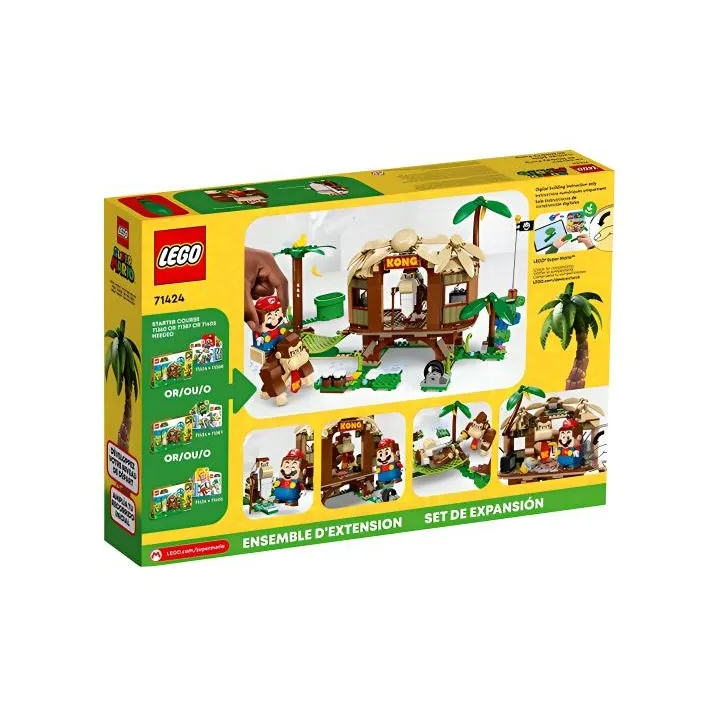 LEGO Donkey Kong's Tree House Expansion Set Building Blocks 71424-2