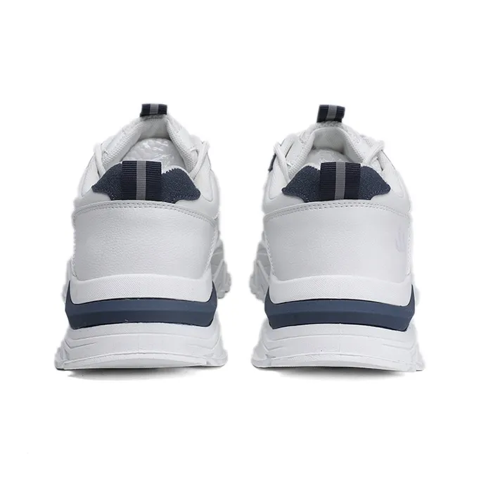 JEANSWEST Chunky Sneakers Unisex Low Top White-9