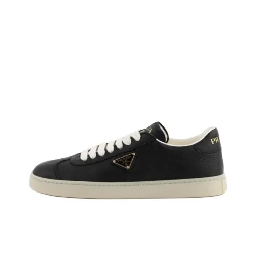 PRADA Low Top Skateboard Shoes Men's Black