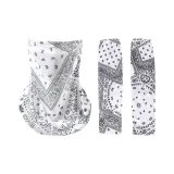 (Face Masks+Cooling Arm Sleeves) White