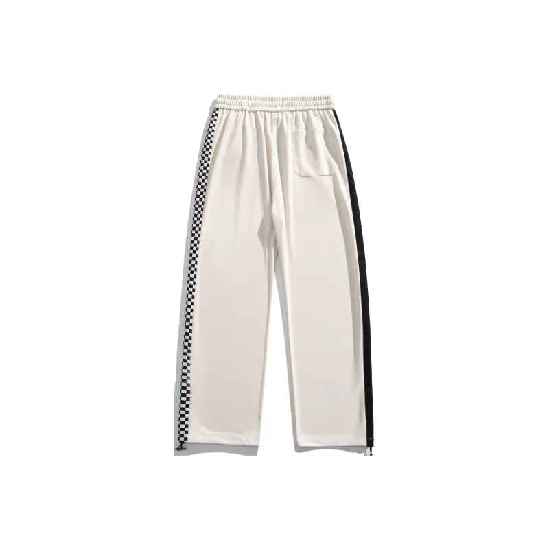 Nuthink Casual Pants Unisex Apricot-4
