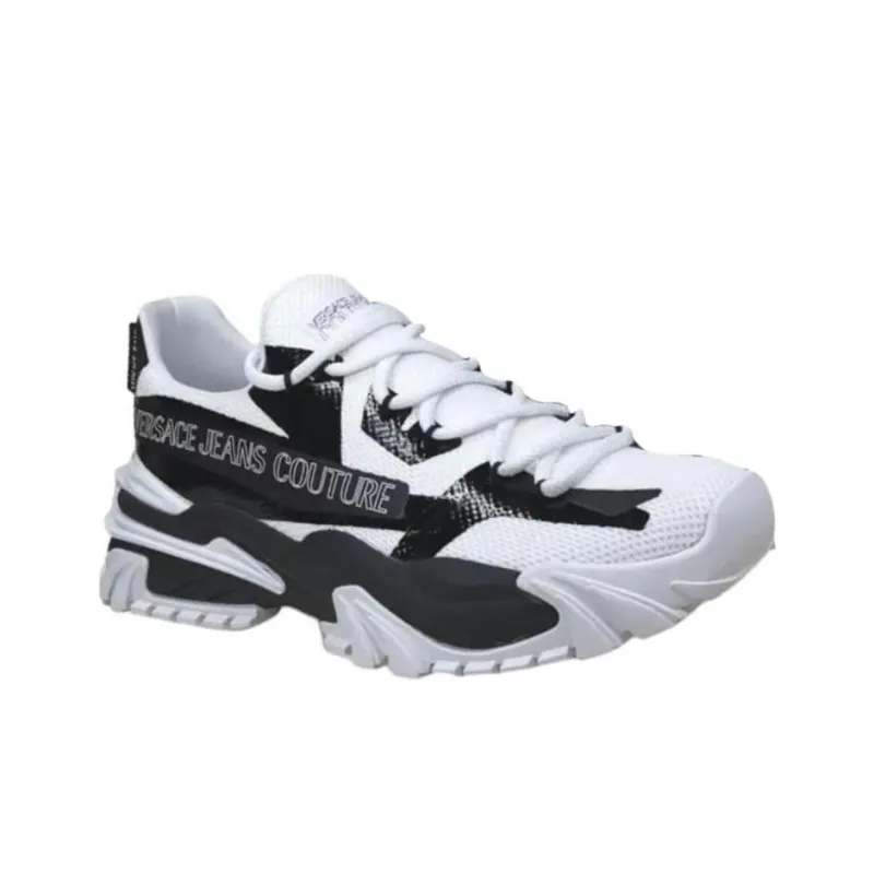 VERSACE JEANS COUTURE Low Top Casual Shoes Men's White-1