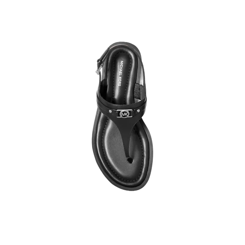 MICHAEL KORS Mandy One Strap Sandals Women's Black-3