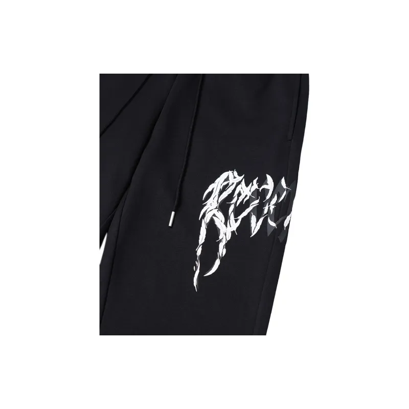 Revenge x JUICE WRLD Casual Pants Unisex Black-5
