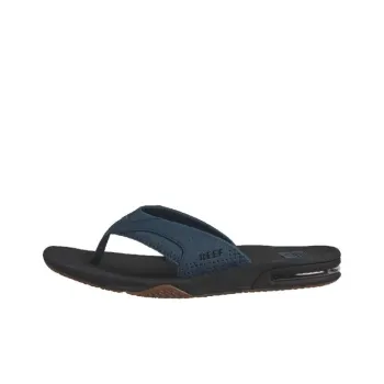 REEF Abrasion Resistant Slip Resistant Flip Flops Men's Blue Black
