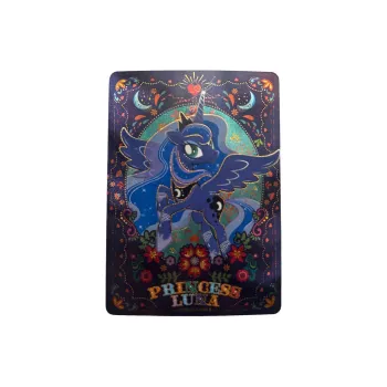 KAYOU My Little Pony, Sixth Edition Of The Bright Moon Bag, Princess Luna SGR Card IP/Anime Cards 1 Pc
