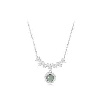 SWEET PLANET Ice Glutinous Jadeite Necklaces Women's