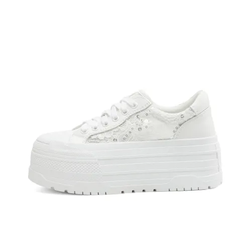 Rosa Bianca Low Top Skateboard Shoes Women's