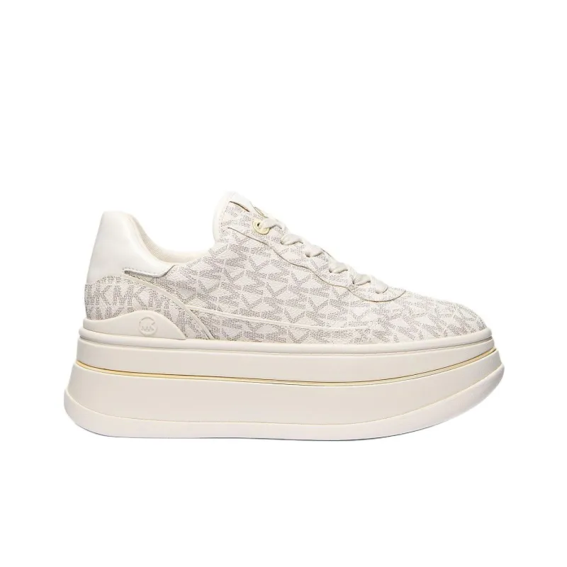 MICHAEL KORS Hayes Low Top Casual Shoes Women's White-1