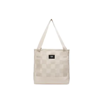 Vans Polyester Tote Bag, Shopping Bag, Shoulder Bag Medium Size Unisex Oat Beige