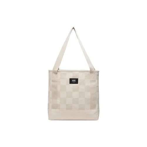Vans Polyester Tote Bag, Shopping Bag, Shoulder Bag Medium Size Unisex Oat Beige